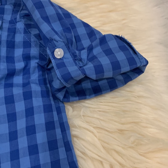 U.S. Polo Assn. 24M Blue Striped Button-Down Dress Shirt - Picture 6 of 7